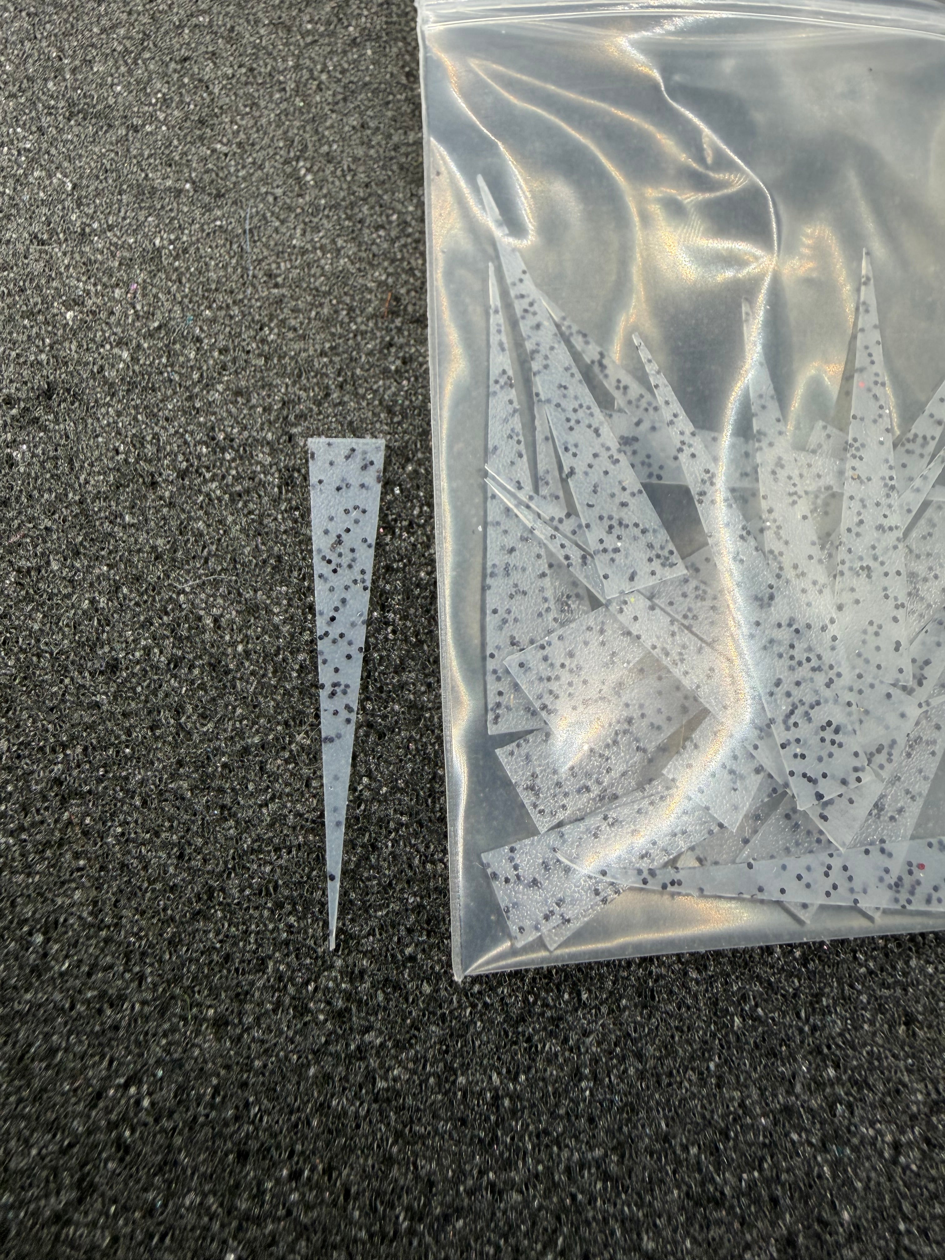 Silicone Wedge Tail (25 pk)